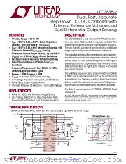 LTC3838-2 datasheet pdf Linear Technology