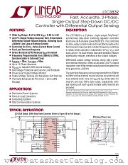 LTC3839 datasheet pdf Linear Technology