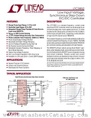 LTC3852 datasheet pdf Linear Technology
