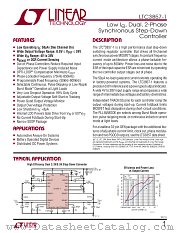 LTC3857-1 datasheet pdf Linear Technology