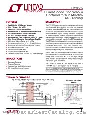 LTC3866 datasheet pdf Linear Technology