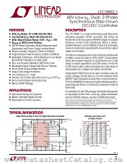 LTC3890-1 datasheet pdf Linear Technology