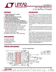 LTC4007-1 datasheet pdf Linear Technology