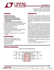 LTC4263-1 datasheet pdf Linear Technology