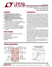 LTC4312 datasheet pdf Linear Technology