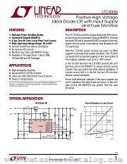 LTC4355 datasheet pdf Linear Technology