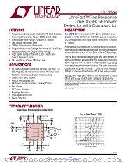 LTC5564 datasheet pdf Linear Technology