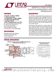 LTC5567 datasheet pdf Linear Technology