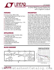 LTC5587 datasheet pdf Linear Technology
