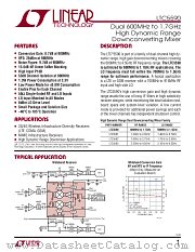 LTC5590 datasheet pdf Linear Technology