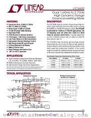 LTC5592 datasheet pdf Linear Technology