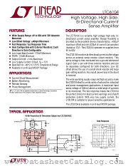 LTC6104 datasheet pdf Linear Technology