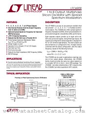 LTC6909 datasheet pdf Linear Technology