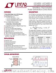 LTC6993-4 datasheet pdf Linear Technology