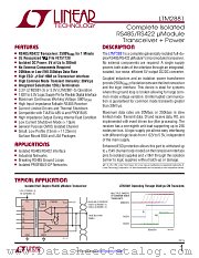 LTM2881 datasheet pdf Linear Technology