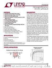 LTM4600 datasheet pdf Linear Technology