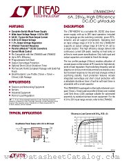 LTM4602HV datasheet pdf Linear Technology