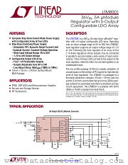 LTM8001 datasheet pdf Linear Technology