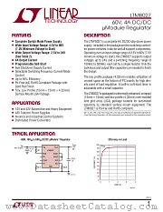 LTM8027 datasheet pdf Linear Technology