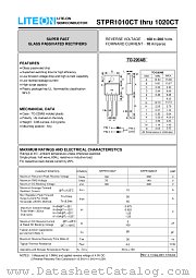 STPR1010CT datasheet pdf Lite-On Technology Corporation