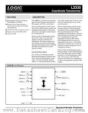 L2330QC20 datasheet pdf LOGIC Devices Incorporated