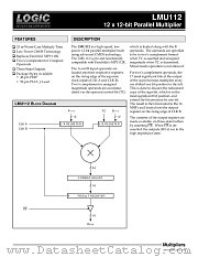 LMU112PC50 datasheet pdf LOGIC Devices Incorporated