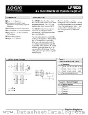 LPR520JC22 datasheet pdf LOGIC Devices Incorporated