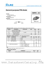 BAP51-02 datasheet pdf Leshan Radio Company