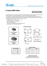 MC74VHC1G02 datasheet pdf Leshan Radio Company