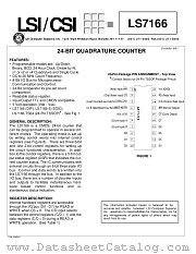 LS7166 datasheet pdf LSI Computer Systems