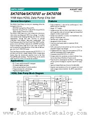 SK70704 datasheet pdf Level One
