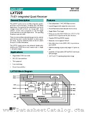 LXT325QE datasheet pdf Level One