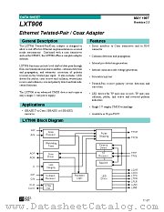LXT906PC datasheet pdf Level One
