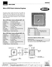 1307034 datasheet pdf Tyco Electronics