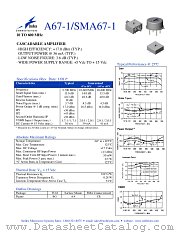 SMA67-1 datasheet pdf Tyco Electronics