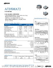 SMA72 datasheet pdf Tyco Electronics