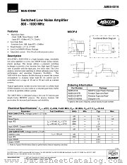 AM55-0016 datasheet pdf Tyco Electronics