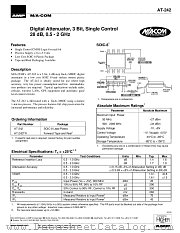 AT-242TR datasheet pdf Tyco Electronics