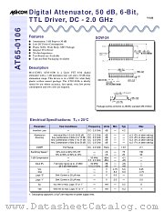 AT65-0106TR datasheet pdf Tyco Electronics
