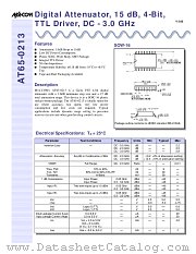 AT65-0213-TB datasheet pdf Tyco Electronics