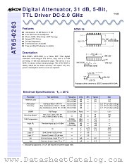 AT65-0263TR datasheet pdf Tyco Electronics