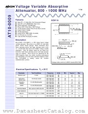 AT10-0009TR datasheet pdf Tyco Electronics