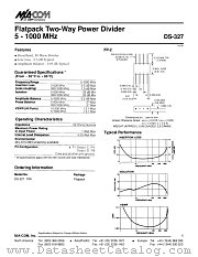 DS-327 datasheet pdf Tyco Electronics