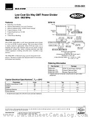 DS56-0001 datasheet pdf Tyco Electronics