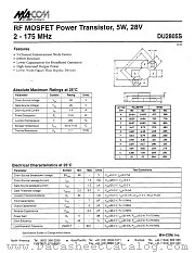 DU2805S datasheet pdf Tyco Electronics