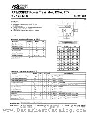 DU28120T datasheet pdf Tyco Electronics