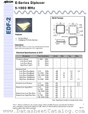 EDF-2 datasheet pdf Tyco Electronics