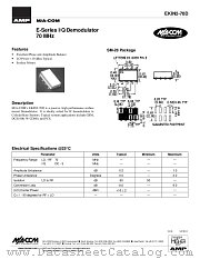 EKIN2-70D datasheet pdf Tyco Electronics