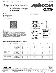 ELDC-7 datasheet pdf Tyco Electronics