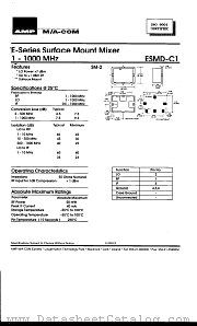 ESMD-C1 datasheet pdf Tyco Electronics